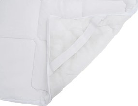 vidaXL Προστατευτικό στρώματος Λευκό 90x220 εκ.