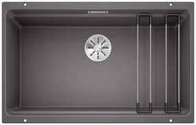 Blanco Etagon 700-U Rock Grey SILGRANIT® PuraDur® Γρανιτένιος Νεροχύτης 80cm