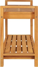 vidaXL Παγκάκι 120 εκ. από Μασίφ Ξύλο Teak