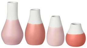 Βάζα Pastels (Σετ 4Τμχ) LBTRD0013614 4/8,5cm Multi Raeder Porcelain,Glass