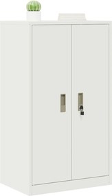 vidaXL Ντουλάπι αποθήκευσης Λευκός 60 x 40 x 105 εκ Ατσάλι
