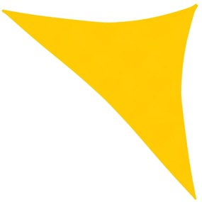 Πανί Σκίασης Κίτρινο 3,5 x 3,5 x 4,9 μ. 160 γρ./μ² από HDPE - Κίτρινο