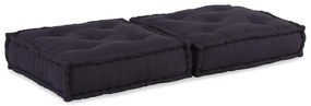 Modular Pouffe Anthracite 70x70x36 ύφασμα 4019027