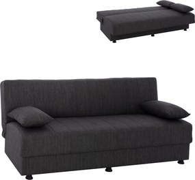 ΚΑΝΑΠΕΣ ΚΡΕΒΑΤΙ ΤΡΙΘΕΣΙΟΣ ΓΚΡΙ HM3239.03 180x72x77 εκ.