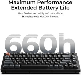 KEYBOARD WRL V1 ULTRA/BLACK V1U-D3 KEYCHRON