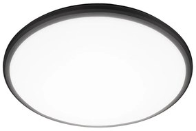 Φωτιστικό Οροφής - Πλαφονιέρα Roni 4243000 IP54 D320 Black-White Viokef Αλουμίνιο