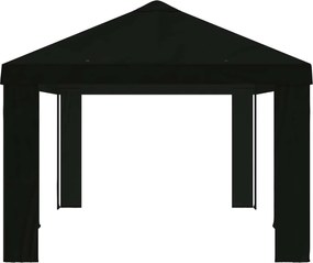 vidaXL Κάλυμμα Γκαζebo 6 x 3 m Μαύρο Πολυεστέρας 190 gsm