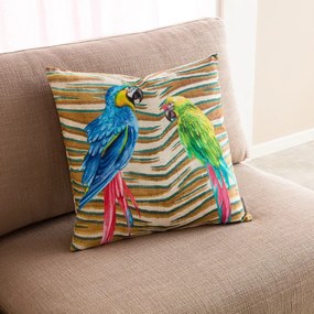 Μαξιλαροθήκη Διακοσμητική Zazu 334 Multi Gofis Home 43X43 43x43cm Cotton-Polyester