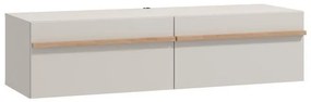 Έπιπλο τηλεόρασης ARLES 128 2K2V Cashmere - Artisan Oak 128x42x32εκ. 128x42x32 εκ.