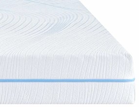 vidaXL Στρώμα Λευκό 90 x 190 cm Pěna