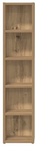vidaXL Ντουλάπια CD 2 τεμ. Artisan Δρυς 21x16x93,5 εκ Επεξ. Ξύλο
