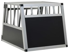 vidaXL Κλουβί Σκύλου με Μονή Πόρτα 54 x 69 x 50 εκ.
