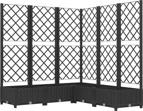 vidaXL Κήπος Μαύρο 120 x 120 x 121,5 cm