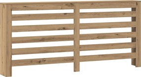 vidaXL Καπάκι Καλοριφέρ Δρυς 175 x 20 x 82 cm Επεξεργασμένο Ξύλο