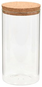vidaXL Βάζα 6 τεμ. 1100 ml Γυάλινα με Καπάκι από Φελλό