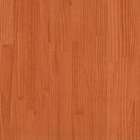 vidaXL Συρτάρια Κρεβατιού 2 τεμ 85x55x17 εκ. Καφέ Κεριού Μασίφ Πεύκο