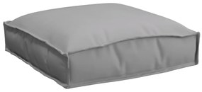 vidaXL Μαξιλάρια Παλέτας για Θέση 2 τεμ Γκρι 40x40x8 εκ Ύφασμα Oxford