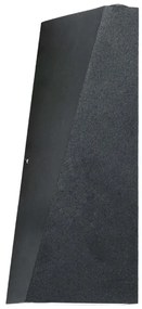 Φωτιστικό Τοίχου - Απλίκα Triande 60556 8,5x8,5x20cm Led 1200lm 10W 4500K Black GloboStar