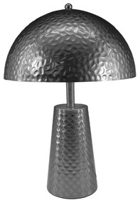 Table lamp Ambient Inart E27 silver metal D30x44cm 30x30x44 εκ.