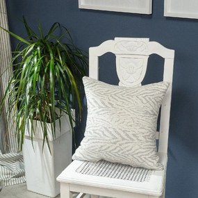 Μαξιλάρι Διακοσμητικό (Με Γέμιση) Vicenza 04 Grey Teoran 43X43 Cotton-Polyester