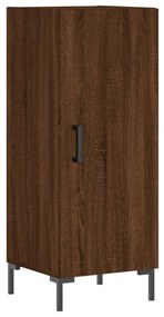 vidaXL Ντουλάπι Καφέ Δρυς 34,5 x 34 x 90 εκ. Επεξεργασμένο Ξύλο