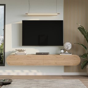 Έπιπλο Τηλεόρασης Δρυς FLACLA 200x31.6x29.6