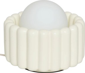 Απλίκα Τοίχου Με Φις Πρίζας A-S Lotta Cream 210395A