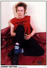 Αφίσα Johnny Rotten - Stockholm 1977