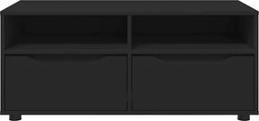 vidaXL Ντουλάπι TV 100 x 48 x 43 εκ. Μαύρο Επεξεργασμένο Ξύλο
