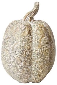 Διακοσμητική Κολοκύθα VRE118K4 25cm Beige Espiel Polyresin