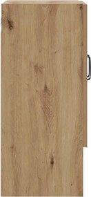 vidaXL Ντουλάπι Τοίχου τεχνίτης Δρυς 60x31x70 εκ. Επεξεργασμένο Ξύλο