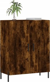 vidaXL Ντουλάπι Καπνιστή Δρυς 69,5 x 34 x 90 εκ. Επεξεργασμένο Ξύλο