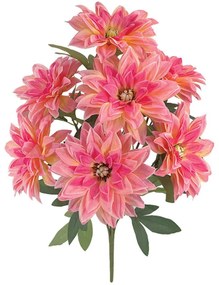 Τεχνητό Μπουκέτο Χρυσάνθεμα 00-00033-1 71cm Coral Marhome Συνθετικό Υλικό