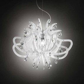Φωτιστικό Οροφής Lillibet White Slamp Aluminium, Polypropylene