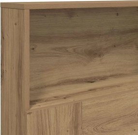 vidaXL Κεφαλάρι Με Αποθηκευτικό Χώρο 200x19x103,5 εκ. Επεξ. Ξύλο