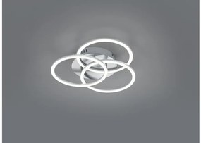 Πλαφονιέρα Φωτιστικό Οροφής LED 27W Κινητό Dimmer 2700-6000K Circle Trio Lighting-R62823107-Νίκελ Ματ R62823107