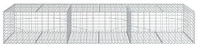 vidaXL Συρματοκιβώτιο με Κάλυμμα 300x100x50εκ. από Γαλβανισμένο Χάλυβα