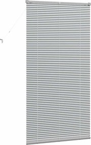 vidaXL Βενετσιάνικες Ρόδες Ασημί 175 x 95 εκ Αλουμίνιο