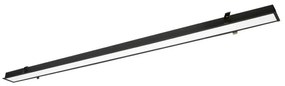 Γραμμικό Φωτιστικό Χωνευτό Viokef Station Ultra 3911-04310-3-B-D5 L3100 3000K Dimmable Μαύρο Ματ