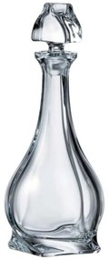 Καράφα Κρασιού Quadro CTB00302600 850ml Clear Από Κρύσταλλο Βοημίας Κρύσταλλο