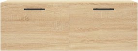 vidaXL Ντουλάπι Τοίχου Sonoma Δρυς 100 x 36,5 x 35 εκ. Επεξεργ. Ξύλο