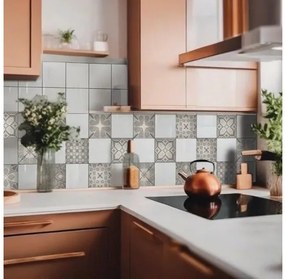 Πλακάκια Διακόσμησης Κουζίνας - Μπάνιου Sand Tiles 31321 Ango-31321-Γκρι 31321