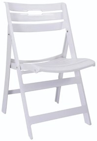 Καρέκλα Κήπου ArteLibre Πτυσσόμενη Λευκό PP 48x51x79cm-14720024