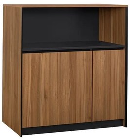 Ντουλάπι Γραφείου Supreme Honey Oak - Grey 120X40X120 HM2358