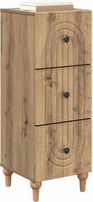 vidaXL Ντουλάπι με Συρτάρια 33 x 34,5 x 90 εκ Επεξεργασμένο Ξύλο