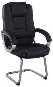 Καρέκλα Επισκέπτη Black Sora HM1144.01 63x67x112 εκ.