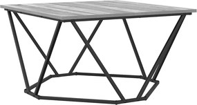 vidaXL Τραπεζάκι σαλονιού Γκρίζο Σονομα 80 x 80 x 45 cm