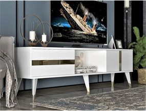 Stewehome Έπιπλο τηλεόρασης με ντουλάπι 150x30x45 cm