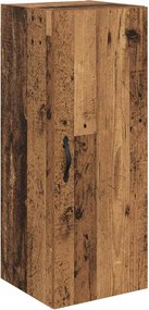 vidaXL Highboard Παλιό Ξύλο 34,5 x 34 x 90 εκ. Επεξεργασμένο Ξύλο