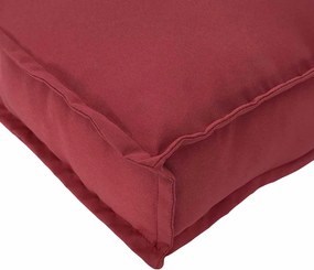 vidaXL Σετ Μαξιλαριών Πάγου 2 pcs Κόκκινο Ύφασμα Όξφορντ